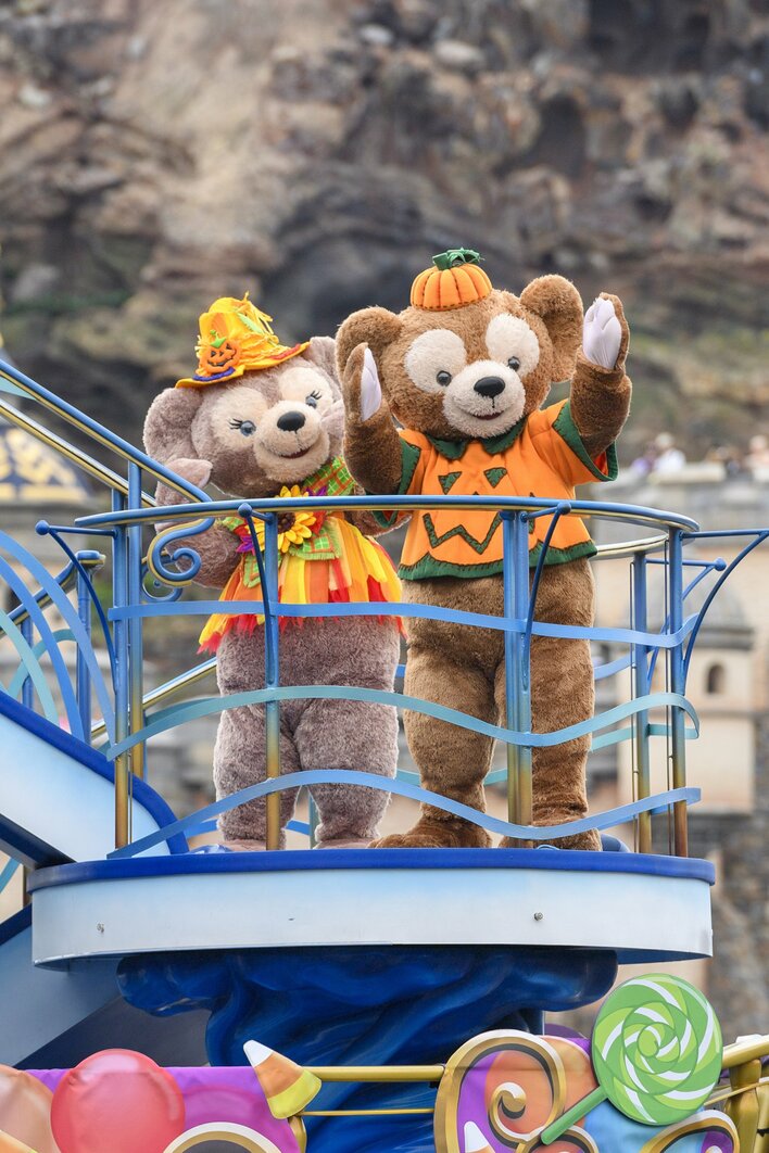 ダッフィーがハロウィン衣装で登場！ディズニーシー