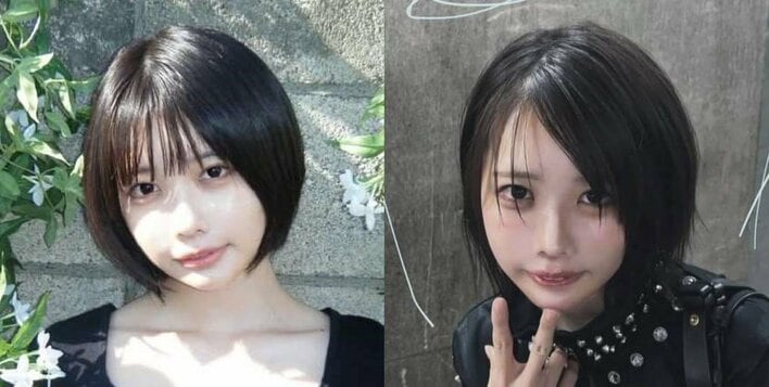 あのちゃん 雰囲気ガラリ！長め前髪×ダークメイク×パンクコーデの