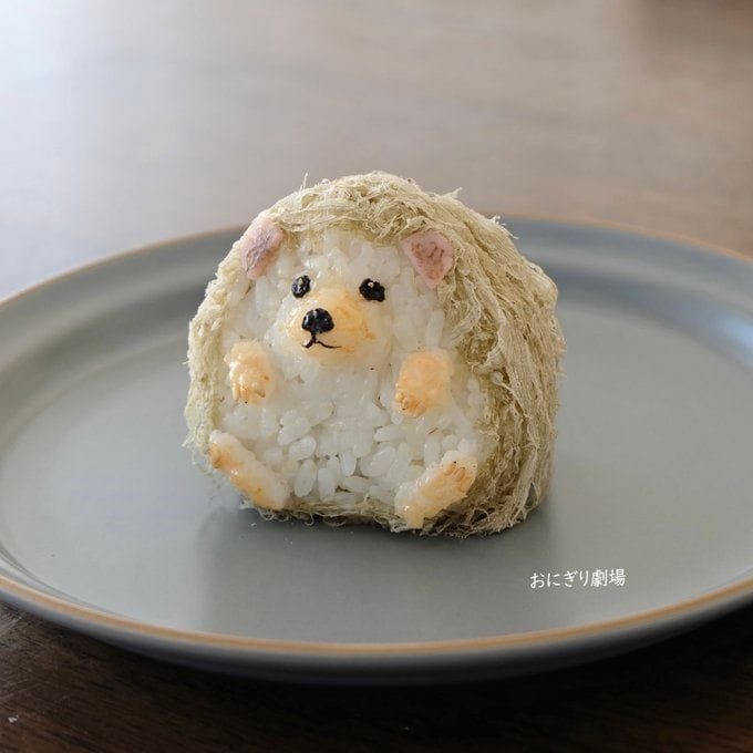 塩おにぎり様向け　希少 デザイン (ポールキンフマ) モザイクアートテーブル 和風ポスター｜おにぎりのポスター｜インテリア｜ポスター通販サイト