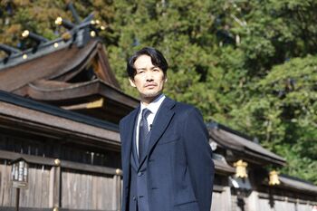 竹野内豊 熊野本宮大社で大ヒットを願う「多くの皆さんのもとに届け」