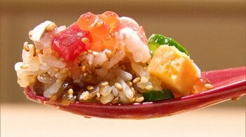 近藤真彦 1万円超！宝石箱のような高級「ばらちらし」＆「昨日も食べた」熊本発のご飯のおともを紹介！高3の息子との日常も明かす