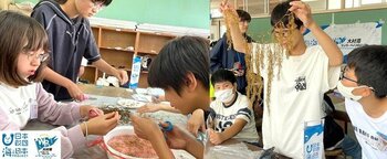 「私の海藻、大きくなあれ！」　小学校内で海藻を養殖【海藻School2025】を開催しました！