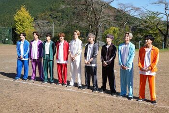 超特急、ハンドボール投げで珍プレー好プレー続出！？『トレタリ』で5年ぶりにスポーツテスト開催