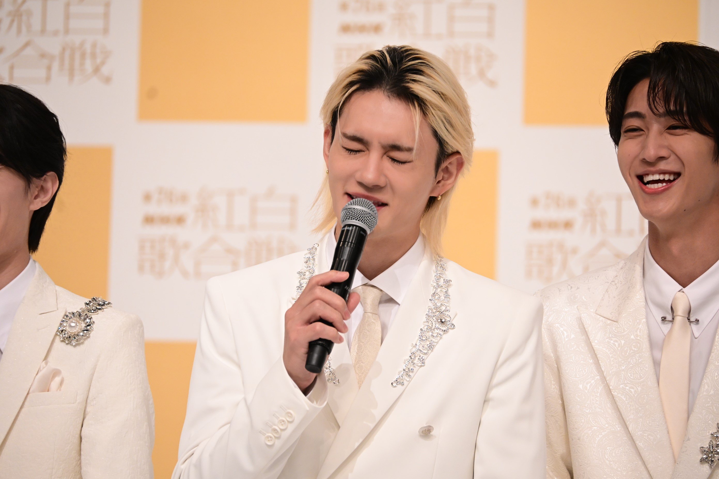 紅白初出場まとめ】M!LK・佐野勇斗 “イイじゃんポーズ”で序盤にプチ
