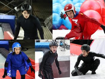 菊池風磨、向井康二、松田元太らがエントリー！巨大ヌルヌル階段を最速でかけ上がるのは誰だ！？『お笑いオムニバスGP 2025』