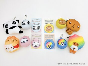 「たれぱんだ」「こげぱん」などサンエックスの人気キャラクターのアイテム☆「サンエックスユニバース」の新商品が2025年12月上旬よりサンエックスネットショップで発売開始