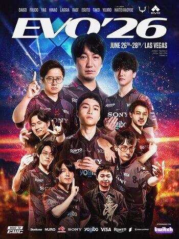 eスポーツチーム「REJECT」格闘ゲーム部門、『EVO 2026』に出場