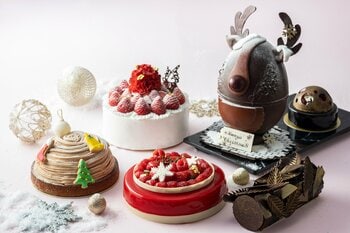 渋谷から届ける聖夜の贈り物。毎年完売「トナカイ」ケーキなどセルリアンタワー東急ホテルの2026年クリスマスケーキとシュトーレンを販売！