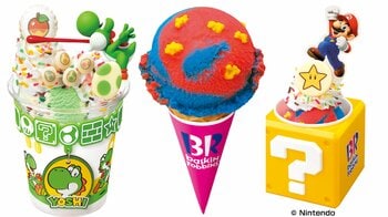 SNS映え間違いなし！サーティワン×スーパーマリオの人気コラボ登場！マリオカラーの新作フレーバーやヨッシーのサンデーがかわいすぎる