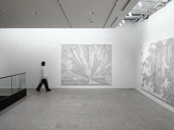 緻密な描き込みで構築される架空の巨大都市。田島大介 個展「無限虚無」がGallery & Bakery Tokyo ８分（京橋）にて6月20日(土)より開催中