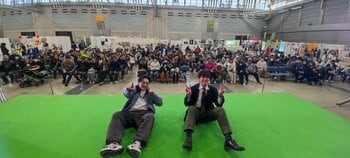 おぐらの唐揚presents FMKステージ 『オズワルドのひげこんぶ 』番組公開録音 in 熊本　人気コーナー「天中殺」でまさかの静寂!?　唐揚げを巡る食レポバトルも勃発!