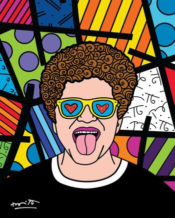 世界的ポップアーティスト ロメロ・ブリットの個展「ROMERO BRITTO EXHIBITION＜POP ART WORLD＞ 」を阪急メンズ東京にて開催