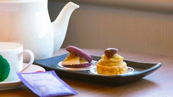 “甘いご褒美”でととのう、大人のくつろぎ時間～秋の実りと小さなおもてなし～お部屋で楽しむウェルカムスイーツ付き宿泊プラン