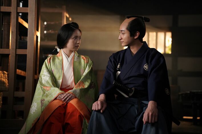 子ができず悩む倫子（小芝風花）！側室・お知保（森川葵）の子は“竹