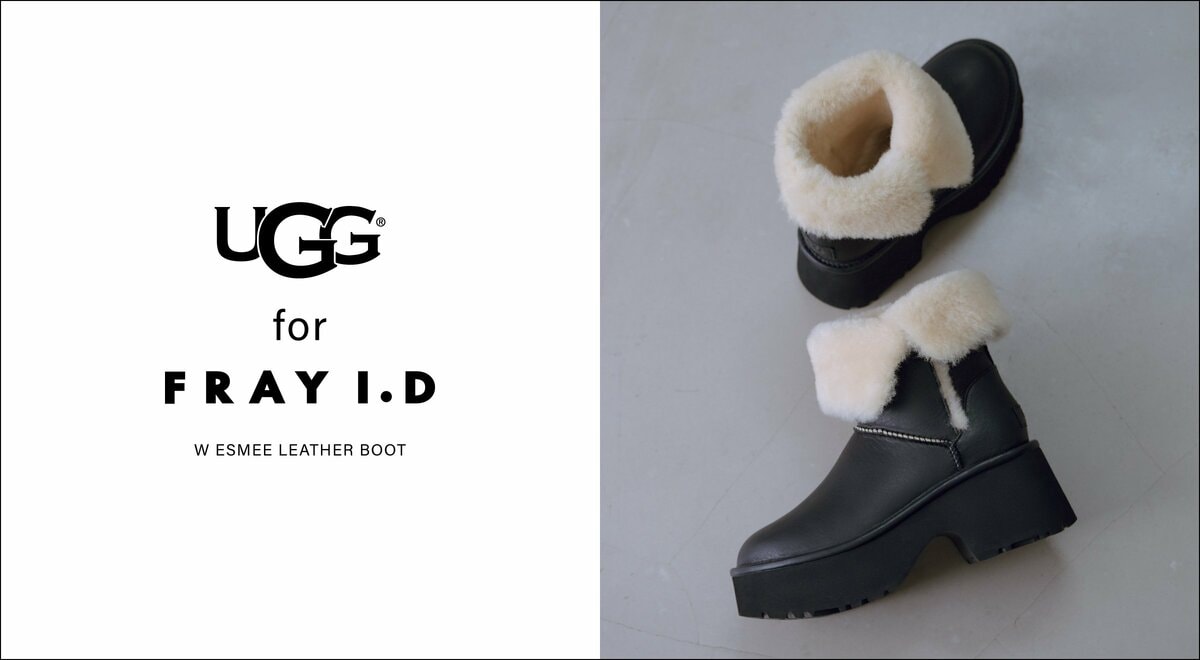 FRAY I.D(フレイ アイディー)】UGG(アグ) W ESMEE LEATHER BOOT