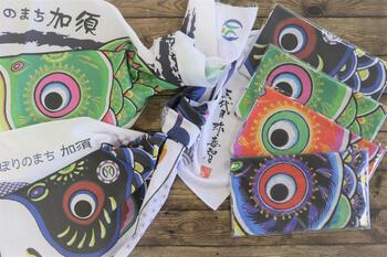 【加須市】大空からあなたの手のひらに。手描きこいのぼり職人が描いた「オリジナル手ぬぐい」好評販売中 ― 🎏こどもの日の贈り物にも ―