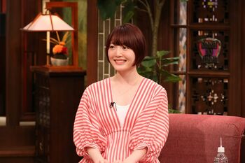 新婚・花澤香菜がさんまからの質問攻めに赤面！「すごく幸せな気持ち」