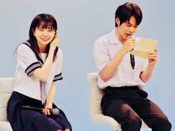 桜田ひより 主演ドラマの制作発表でしゃべれず！恋人役の細田佳央太が頼もしくフォロー