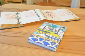 ドクターイエロー＆夫婦岩 オリジナルデザイン 伊勢木綿の御朱印帳をEX限定販売開始