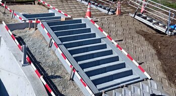 建設用3Dプリンタで、建設現場の省人化・工期短縮へ