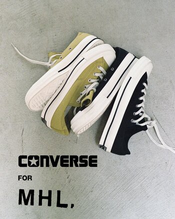 【MHL.】CONVERSEとのコラボレーション15周年、新作が登場。