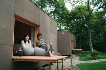 世界的アウトドアブランド スノーピークの「住箱」を導入Premium 青雲閣のグランピングエリアに4月4日(土)オープン