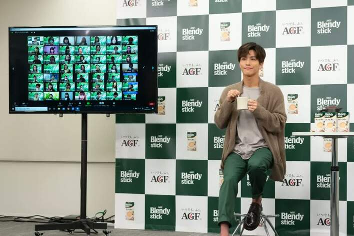 岩田剛典「モーニングルーティーンは朝からトレーニング」新CMイベント