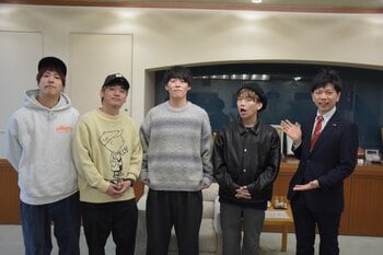 【04 Limited Sazabys】４月４日の「フォーリミの日」に、豊橋市で初の野外フリーライブ開催！市長へ報告