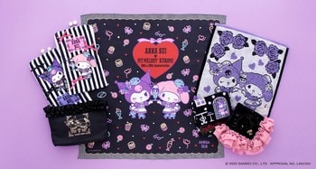 マイメロディ＆クロミ×「ANNA SUI」夢のコラボ！レトロポップなデザインやフリルが付いたバッグなどが登場
