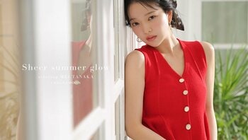 女性らしいみずみずしさを纏う。田中芽衣が魅せるLAGUNAMOON SUMMER 6 LOOK
