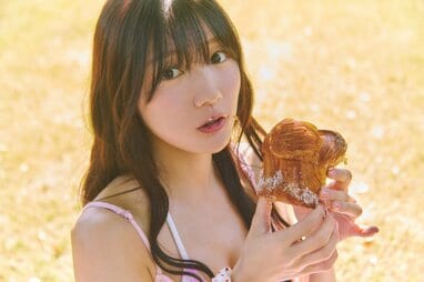 日向坂46河田陽菜 ランジェリー×チェックシャツの“ギャップ萌え