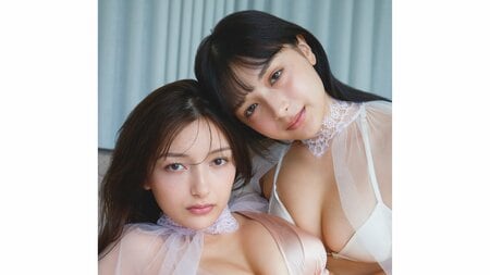 奇跡の美人姉妹“エリマリ” 最高に大胆なカットに挑戦！キュッと引き上がった美尻披露の待望の1st写真集発売へ