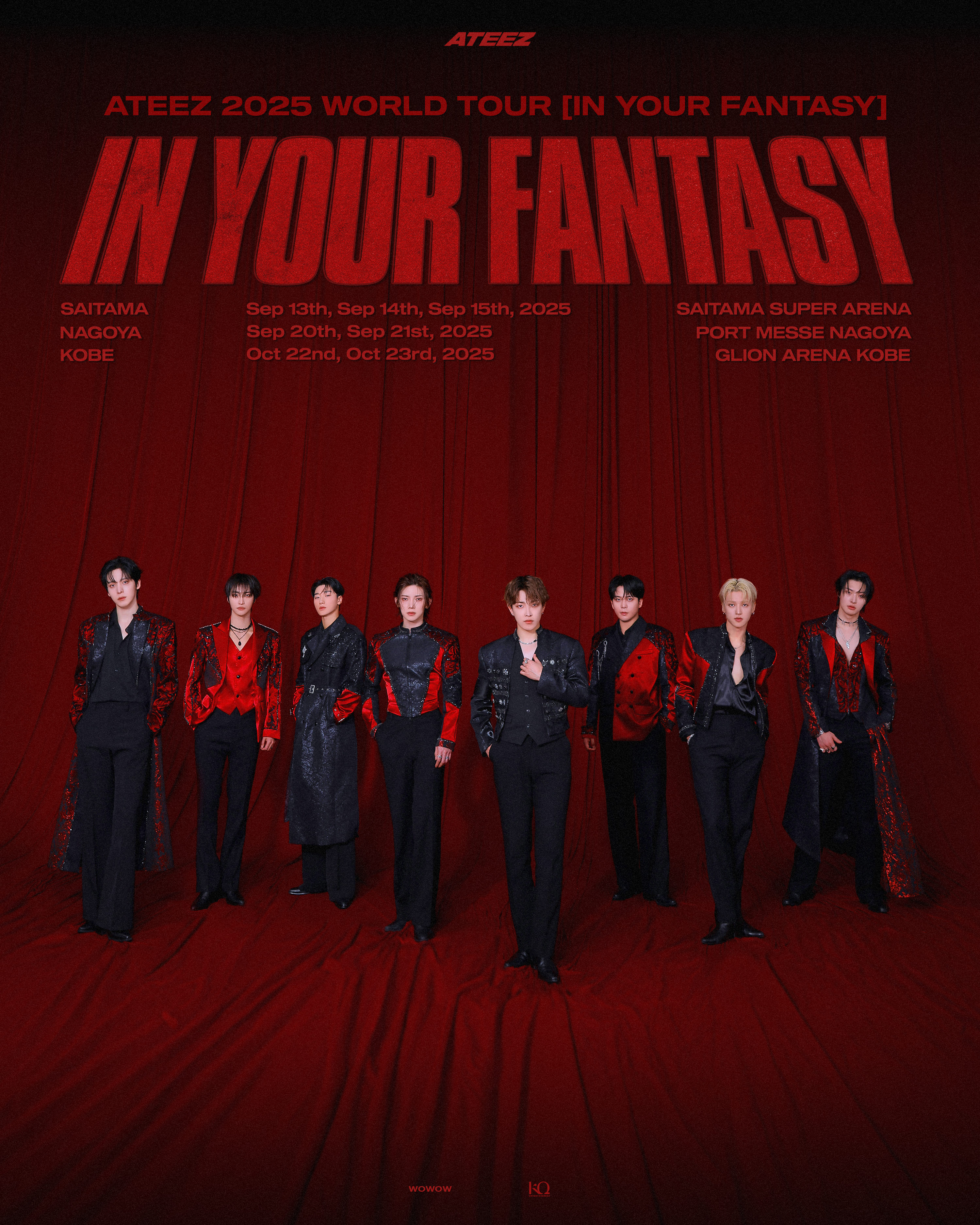 ATEEZ 応募券 ATEEZ】8/11（月・祝）12：00（正午）よりチケット一般販売決定