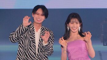 井上瑞稀「人生初ランウェイに緊張しました！」久間田琳加と“ガルアワ”に出演