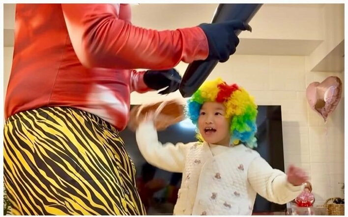 ののちゃん 3歳妹が鬼と対峙して大号泣！全力で立ち向かう姿や鬼と手を