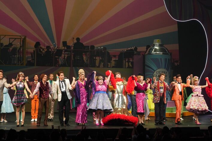 渡辺直美「ヘアスプレー」初日を迎え、「熱量もっとアップアップで」と感無量