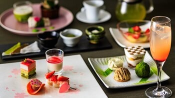 【鎌倉プリンスホテル】京都・老舗茶舗「福寿園」と描く春のコラボレーション！ 東西古都の世界観を受け継いだ体験型メニューを提供