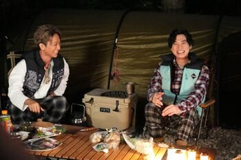 小山慶一郎 二階堂高嗣に「帰んないでほしいもん」二度目のキャンプでさらに親密に