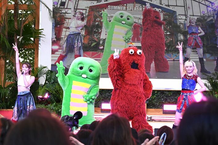 ガチャピン・ムック 50周年記念「ガチャムクフェス」を開催！「100周年に向けて頑張ります！」
