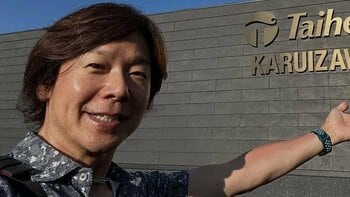 佐藤弘道「諦めたゴルフが出来るなんて…」家族とのゴルフショット公開！おちゃめなポーズをする息子たちと並ぶ姿も 去年6月脊髄梗塞を発症