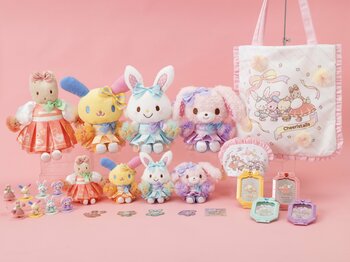 マロンクリーム、ウサハナ、ウィッシュミーメル、ぼんぼんりぼんの新ユニット「チアリステイルズ」初のグッズが登場！　「みんなを応援！チアリステイルズシリーズ」9月16日(水)より発売