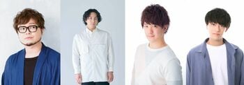 興津和幸、鈴木崚汰、中村源太、堀金蒼平の出演が決定！キャラクタービジュアル、新たな場面写真も公開『DARK MACHINE THE ANIMATION』
