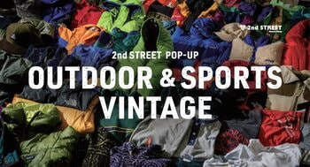 セカンドストリート主催のポップアップイベント 第5弾　「OUTDOOR & SPORTS VINTAGE」を開催