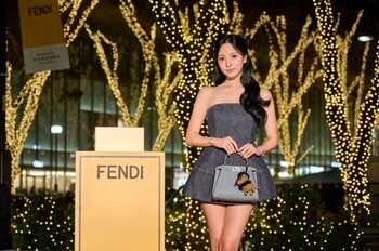 MINAさんが「表参道 フェンディ イルミネーション 2025」の点灯式に登場！