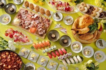 【ホテル椿山荘東京】庭園に舞う100旒の鯉のぼりと、夜を彩るマジックの饗宴「ゴールデンウィーク“マジカルナイト”ファミリービュッフェ」4月29日よりスタート