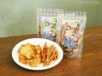 立命館大学 食マネジメント学部生 × アドベンチャーワールド 共同企画「スマイル芋けんぴ」「スマイル芋チップス」９月２７日（土）販売開始！