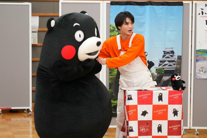 くまモンが超特急の前で大暴れ！熊本VS山口 ふるさと自慢対決！ハルとマサヒロが地元の魅力を徹底プレゼン