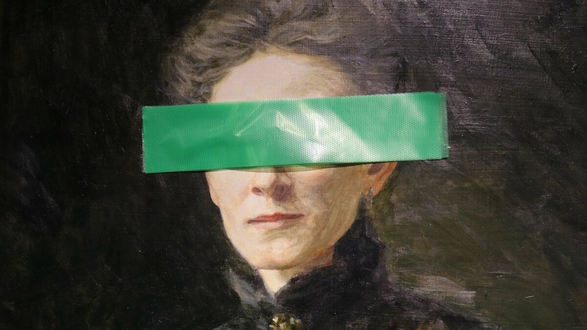 視てはいけない絵画展』真相を知れば戦慄！？目元が隠された女性の