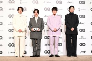 timeless 松島聡＆原嘉孝＆橋本将生＆篠塚大輝「2025年は150点！ドーム公演が控えているのでそこでは200点を」【GQ MEN OF THE YEAR 2025】