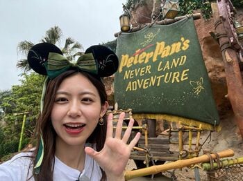 【写真68枚】ディズニー新エリアを小山内鈴奈アナが先行体験　アナ雪＆ラプンツェル＆ピーター・パンのリアルな世界観に感動